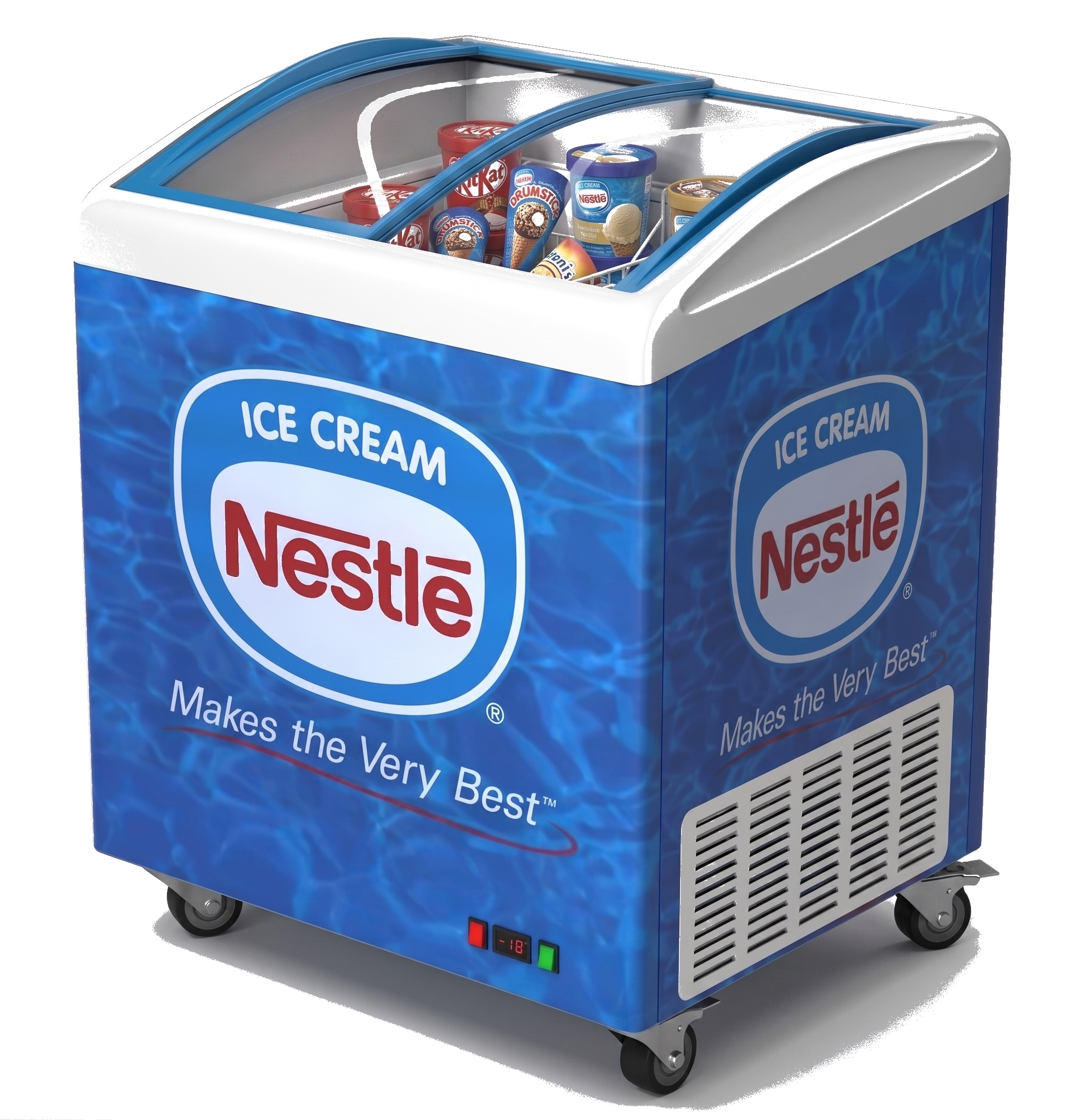 Freezer Nestlé em comodato